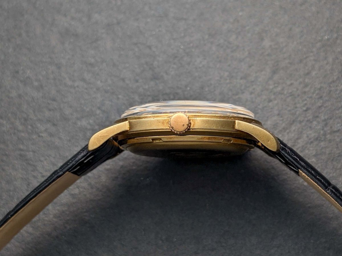 1950s Baume & Mercier Baumatic - 18k Gold - Felsa 692 Wristwatch