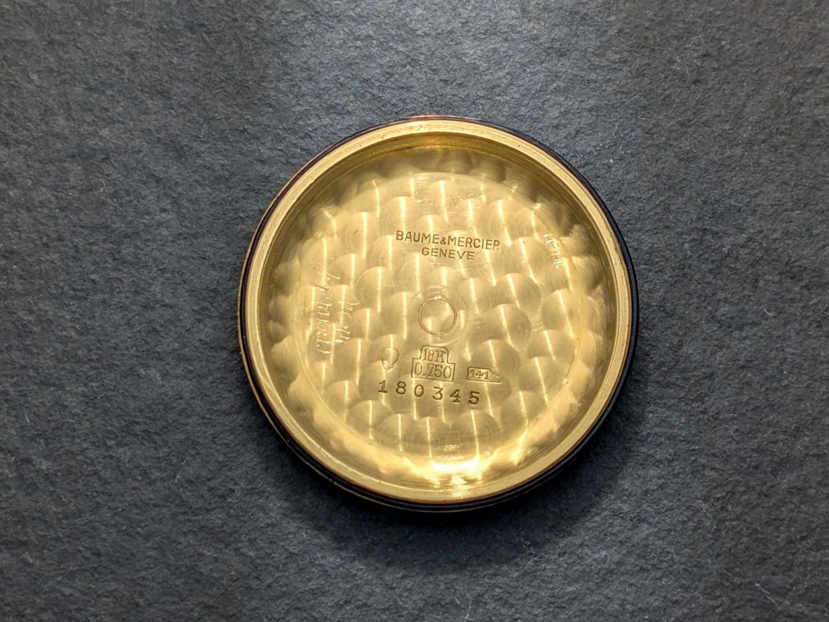 1950s Baume & Mercier Baumatic - 18k Gold - Felsa 692 Wristwatch