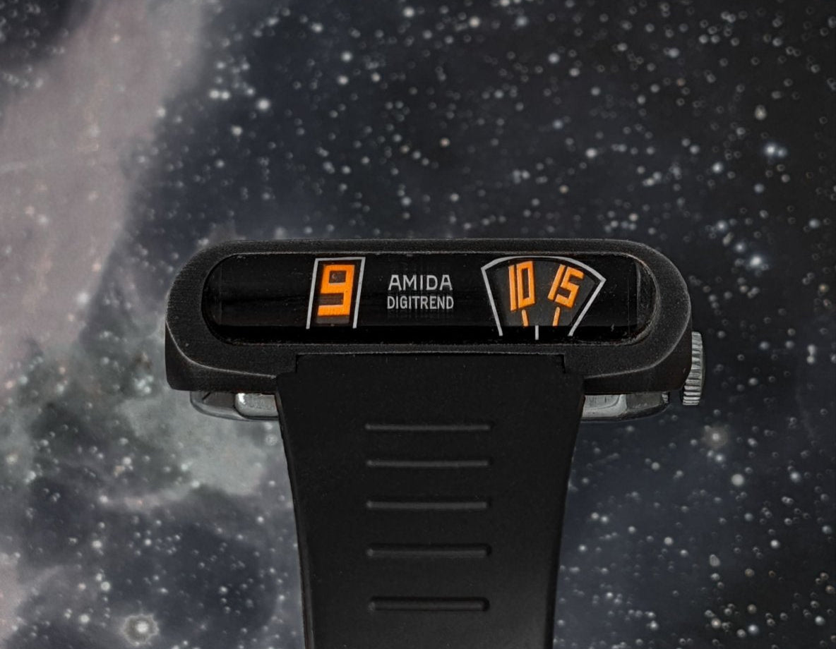 Amida Digitrend - Black - 17 - Jewels Wristwatch