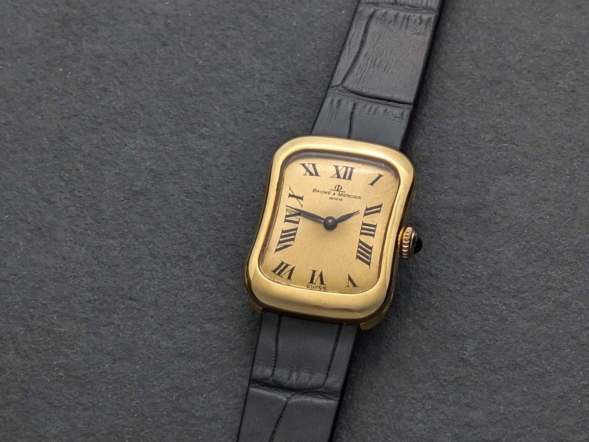 Baume & Mercier - 18k Yellow Gold - Roman Numerals - Vintage Watch - Ref. 38219 Wristwatch