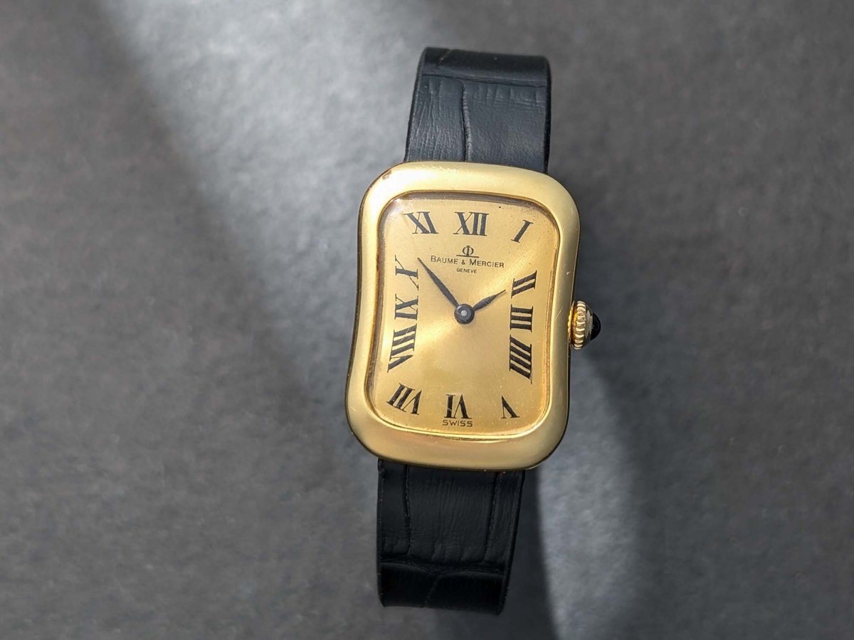 Baume & Mercier - 18k Yellow Gold - Roman Numerals - Vintage Watch - Ref. 38219 Wristwatch
