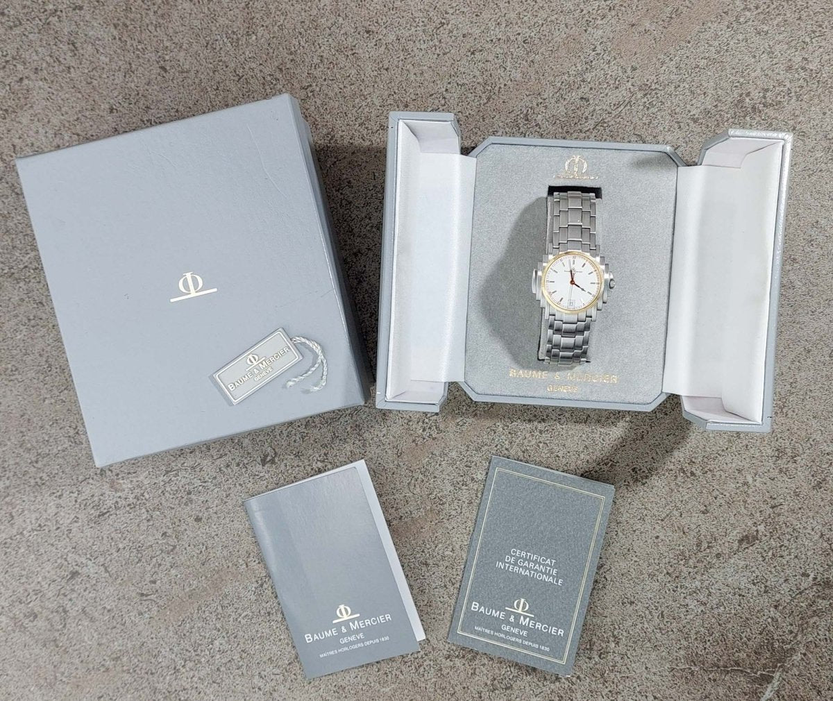 Baume & Mercier Shogun Ref. 5136.018.3 - 34 mm - Full Set Wristwatch