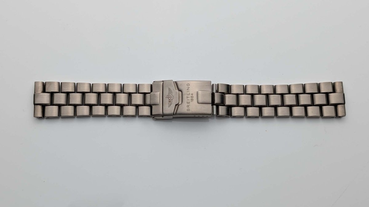 Breitling Aerospace 20 mm Titanium Bracelet Solid End Links 126E