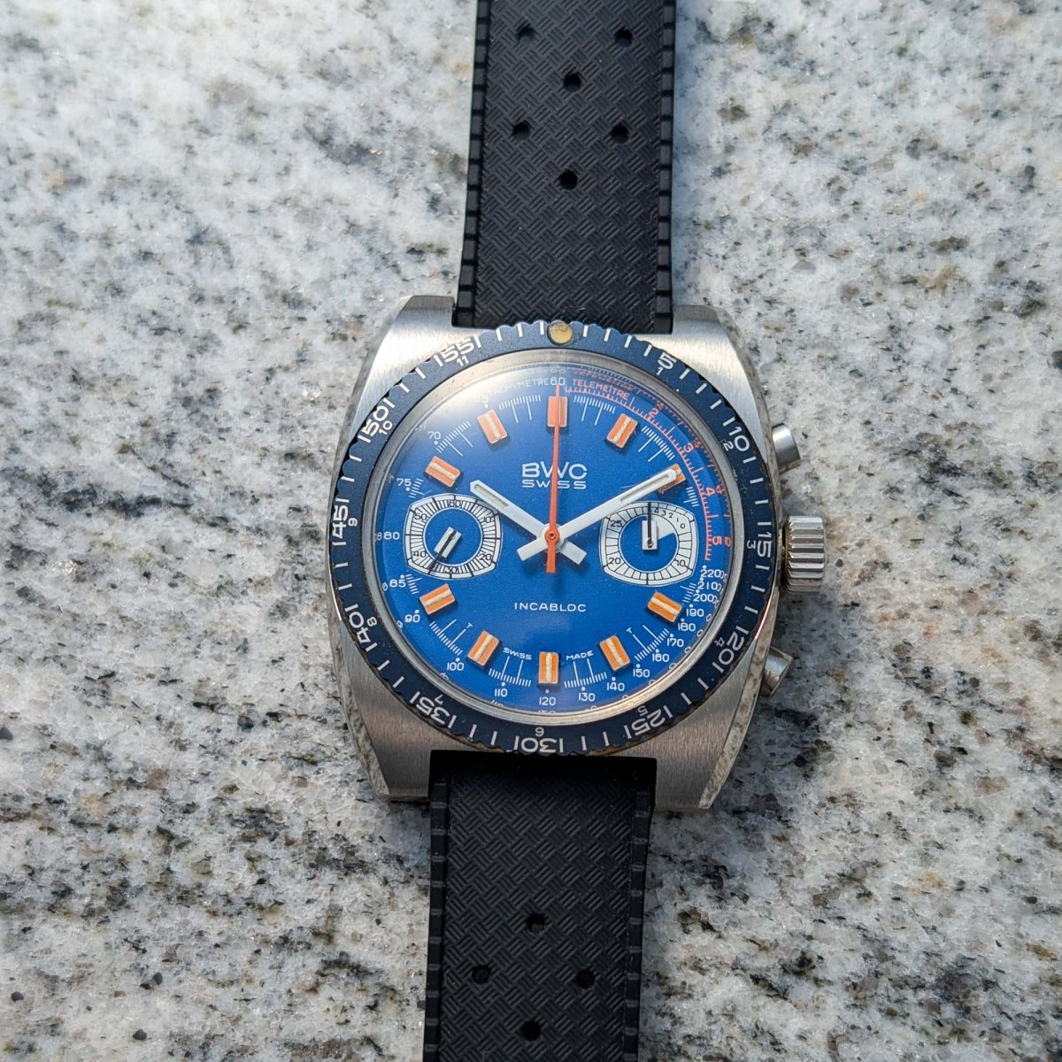 Chronograph Bwc Uhr Automatik Taucherchronographen BWC-Swiss