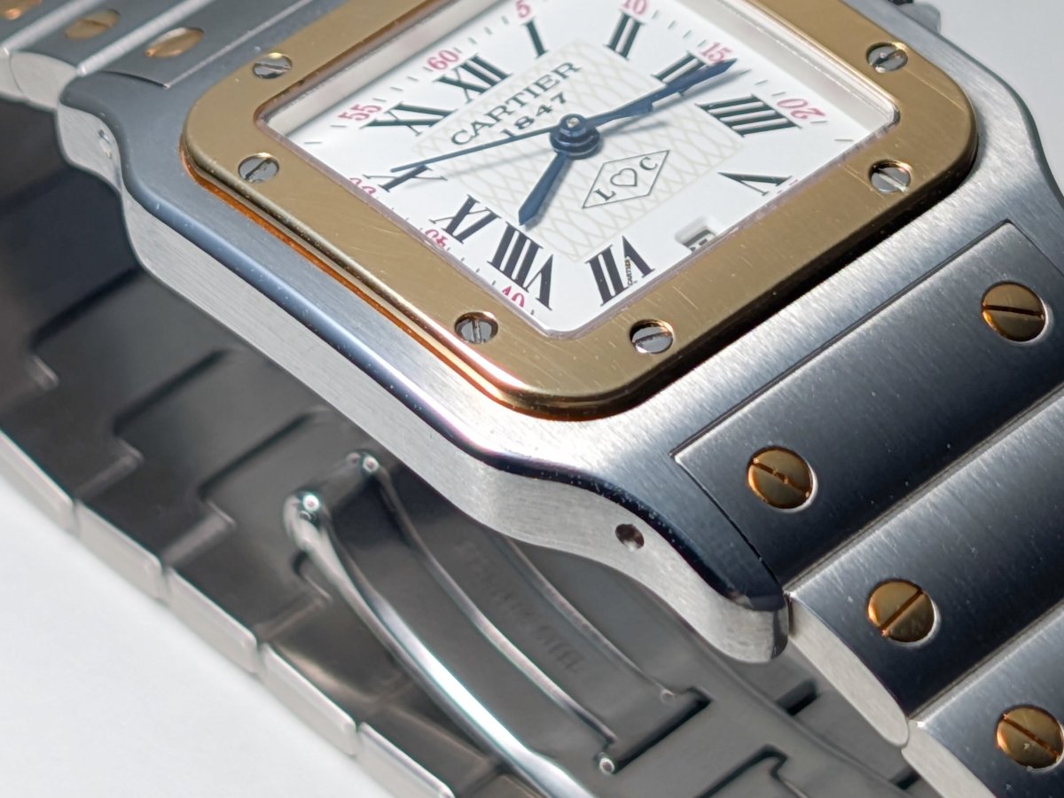 Cartier Santos Galbée 1566 150th Cartier Anniversary Employee Watch Wristwatch