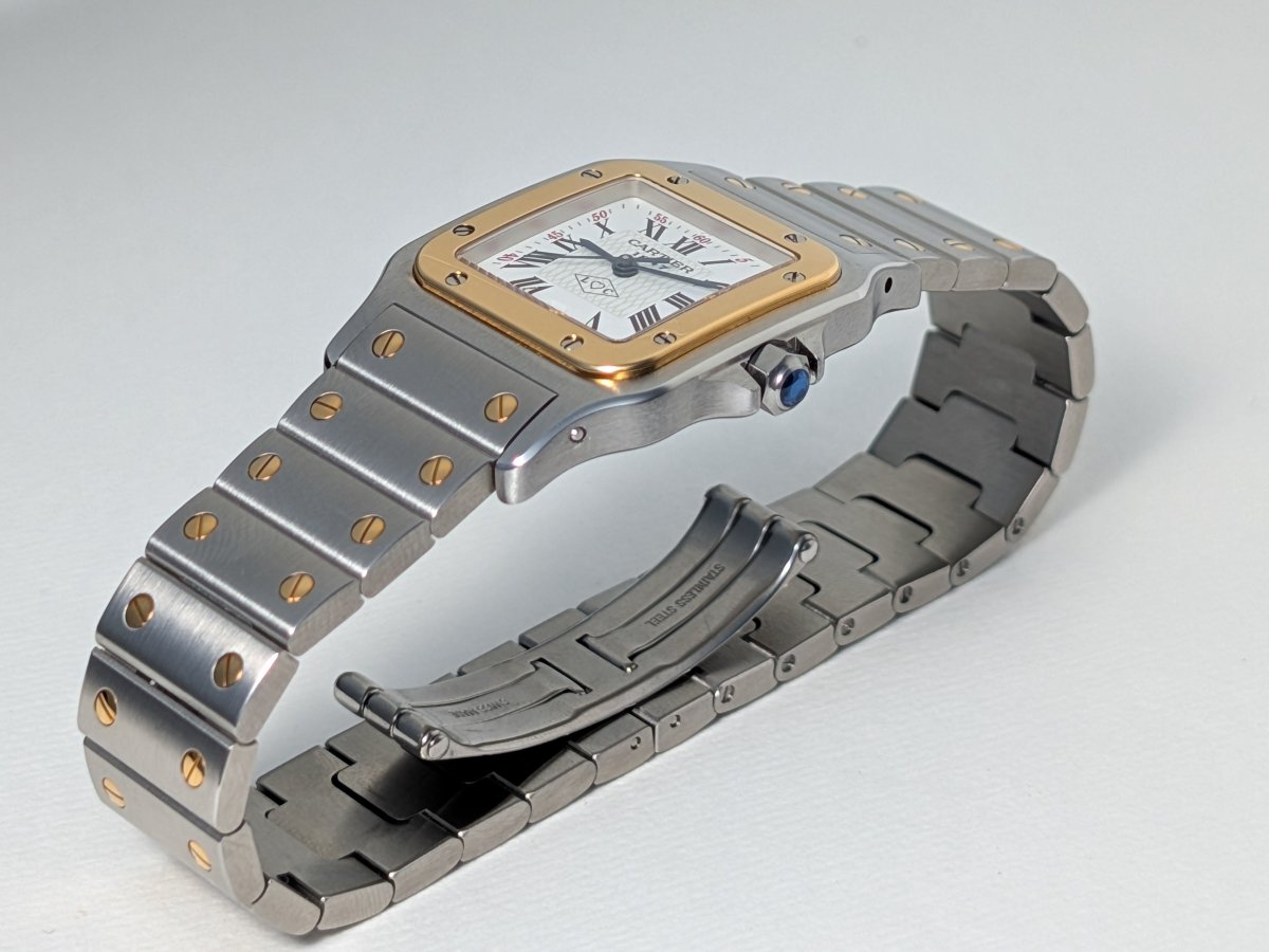 Cartier Santos Galbée 1566 150th Cartier Anniversary Employee Watch Wristwatch