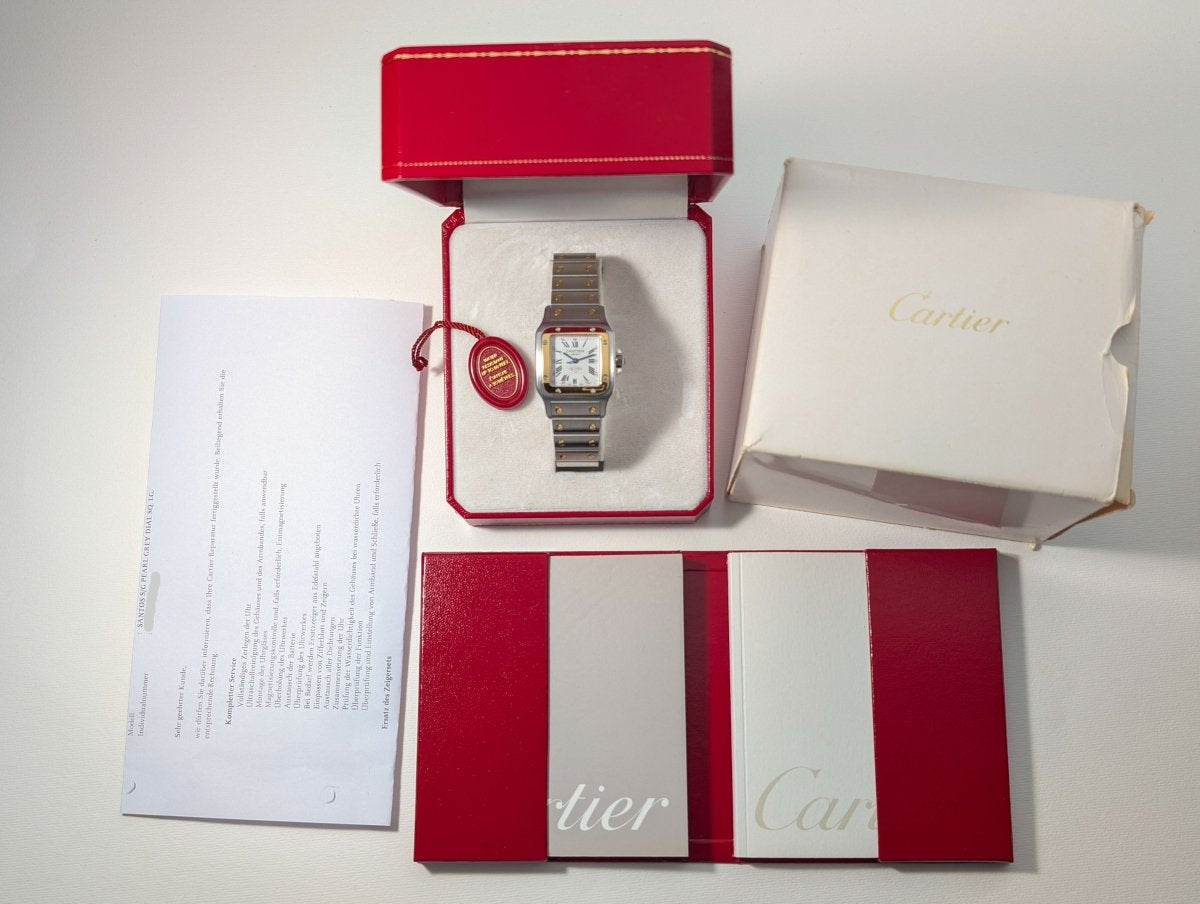 Cartier Santos Galbée 1566 150th Cartier Anniversary Employee Watch Wristwatch