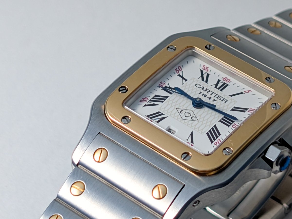 Cartier Santos Galbée 1566 150th Cartier Anniversary Employee Watch Wristwatch