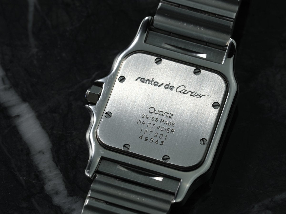 Cartier Santos Galbée Ref. 187901 Tropical Dial Wristwatch