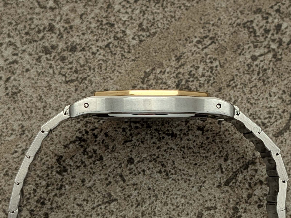 Cartier Santos Octagon Ronde GM - Ref. 187902 - Full Set Wristwatch