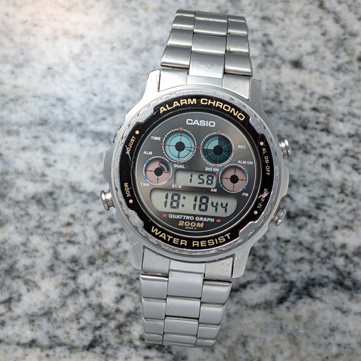 Casio Quattro Graph DW - 7300 Module 927 Wristwatch