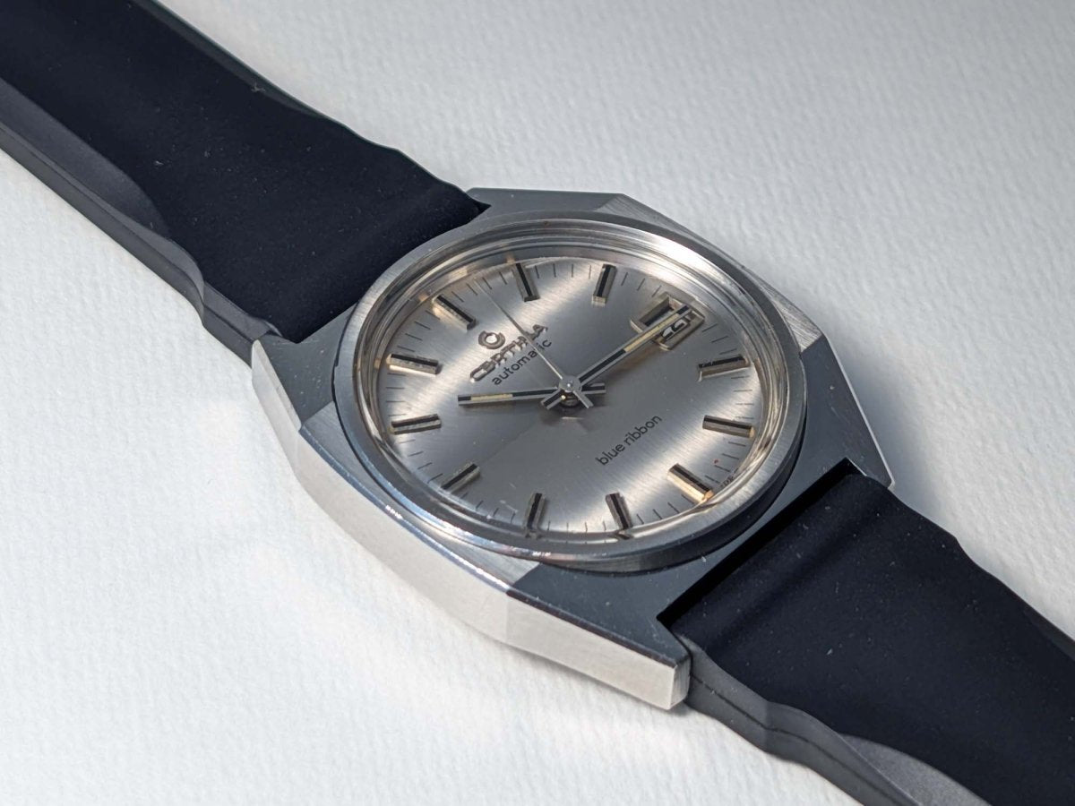 Certina Blue Ribbon Ref. 913.3790.41 Octagonal Case 1970s Wristwatch