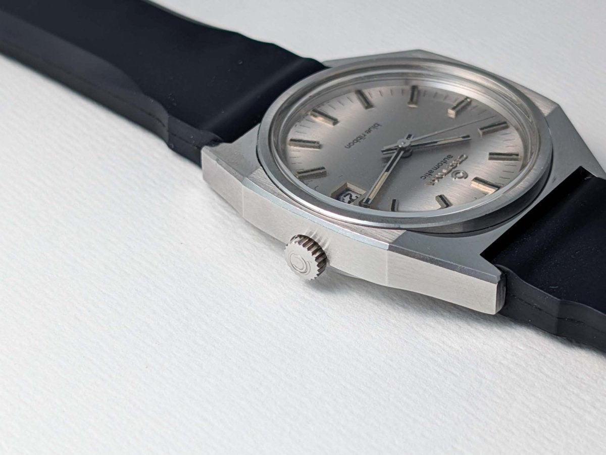 Certina Blue Ribbon Ref. 913.3790.41 Octagonal Case 1970s Wristwatch