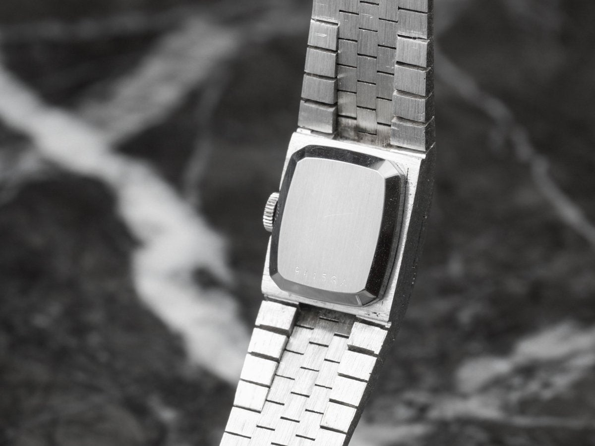Custom Secret Hidden Bracelet Watch, based on a 1970s Girard-Perregaux