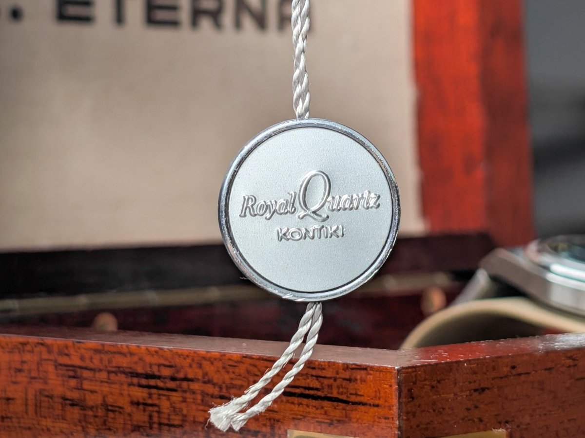 Eterna Kontiki Royal Quartz Ref 729 1505 41 hangtag