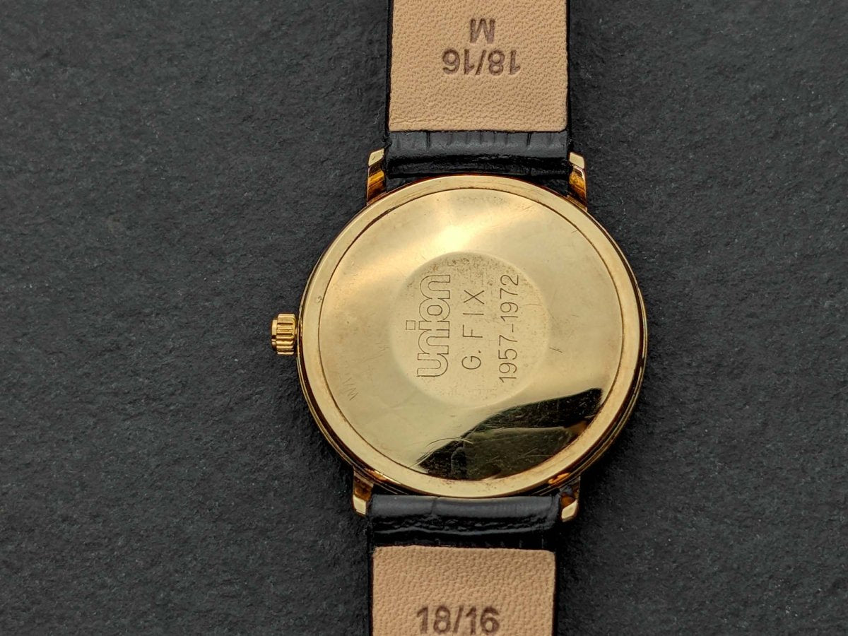 Eterna - Matic 1000 Ref. 645 VT - 14k Gold - Sunburst Dial