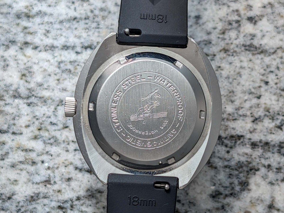 Exquisit Aquamatic - Discus Diver Wristwatch