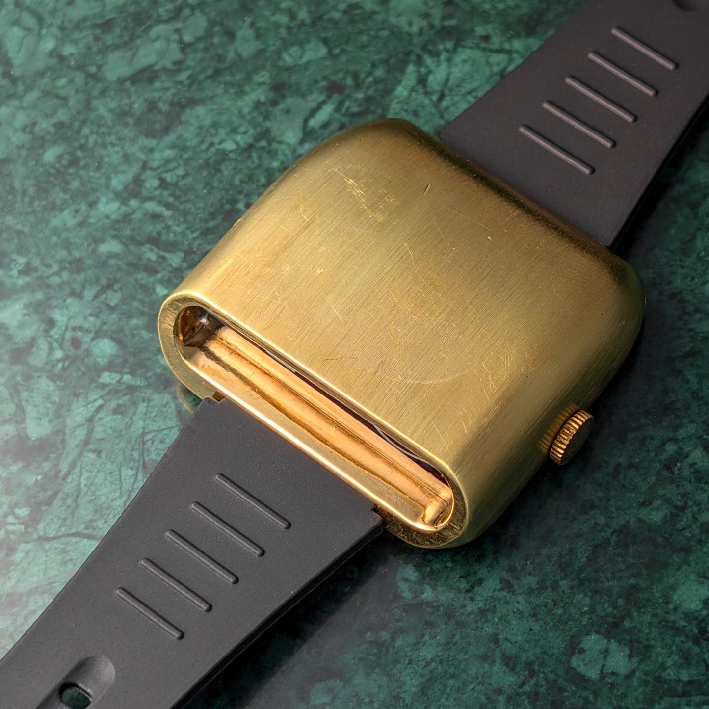 Gold Amida Digitrend / Crehor 17 - Jewels Wristwatch