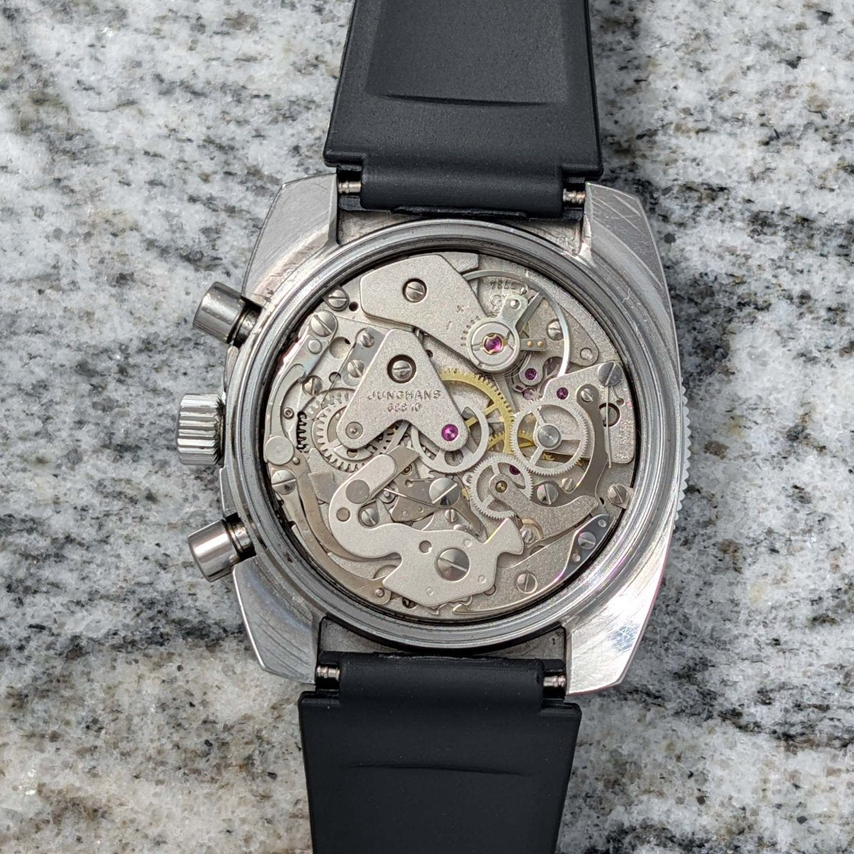 Junghans Olympic Chronograph Silver Wristwatch