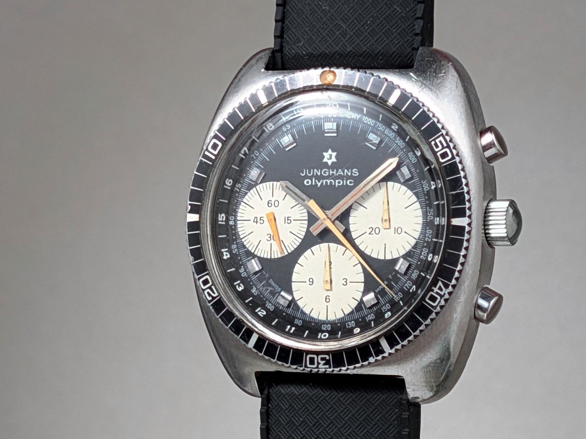 Junghans Olympic Chronograph Valjoux 7736 Wristwatch