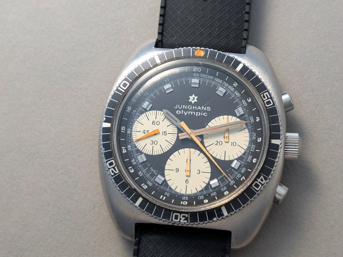 Junghans Olympic Chronograph Valjoux 7736 Wristwatch