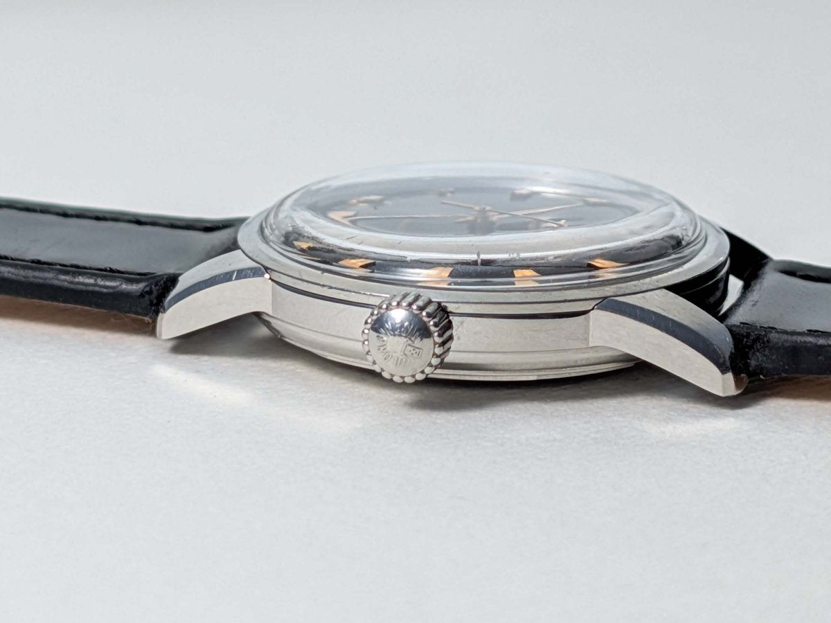 Longines Conquest Heritage L1.611.4 Black Dial Automatic Wristwatch