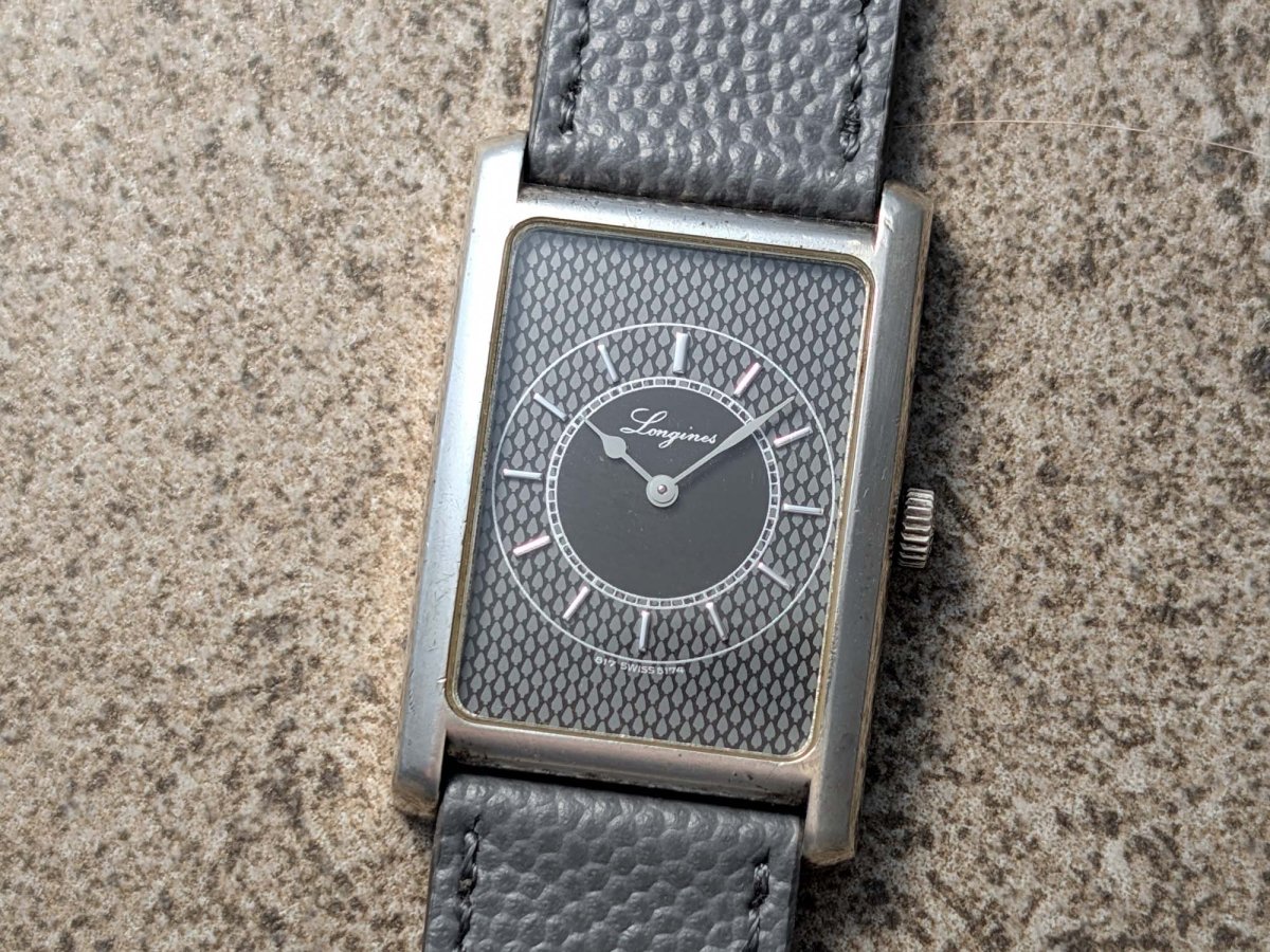 Longines Tank - Ref. 5174 - 150th Anniversary - Sterling Silver Wristwatch