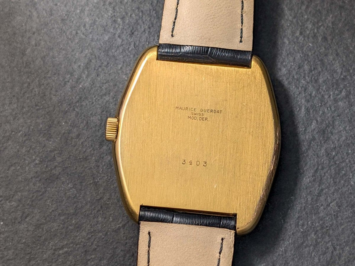 Maurice Guerdat - Asymetrical Organic Shape - "Slim Potato" Wristwatch