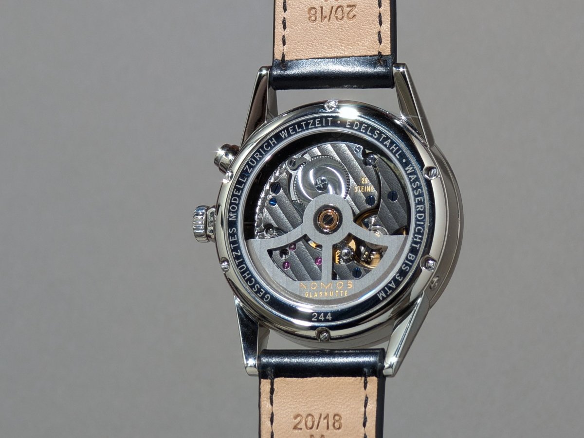 Nomos Zurich Weltzeit Ref. 805 Wristwatch