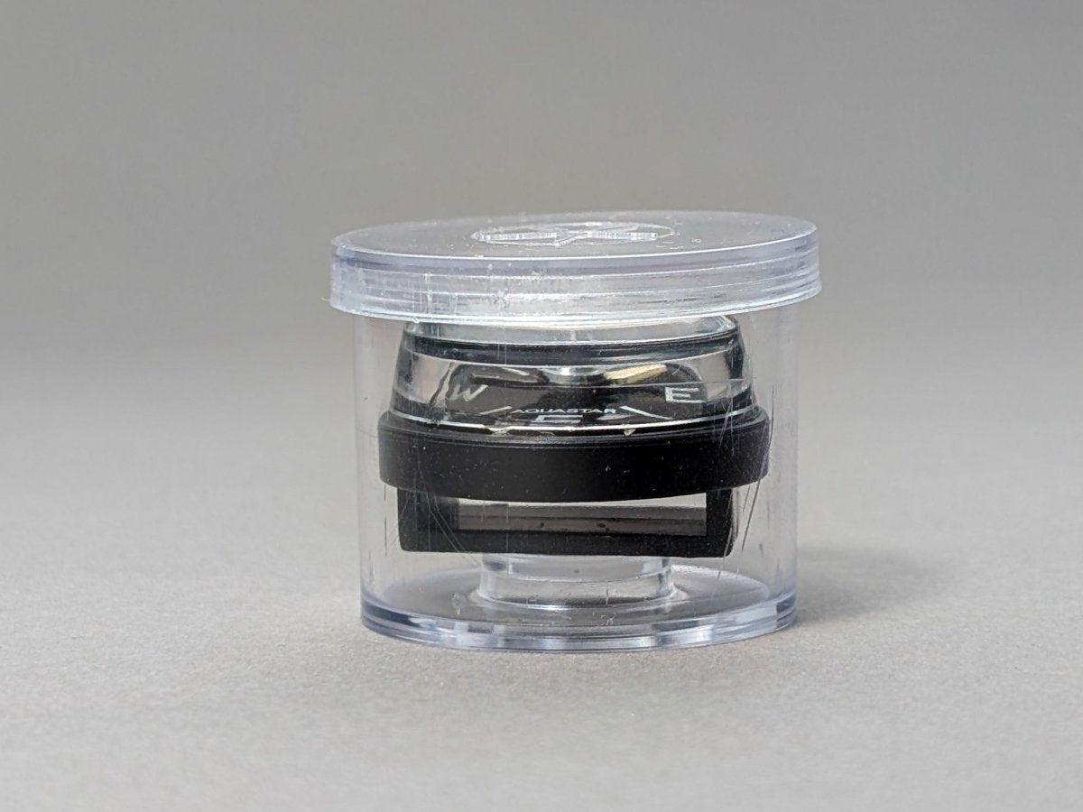 NOS Aquastar Button Gauge Strap Dive Compass Collectible