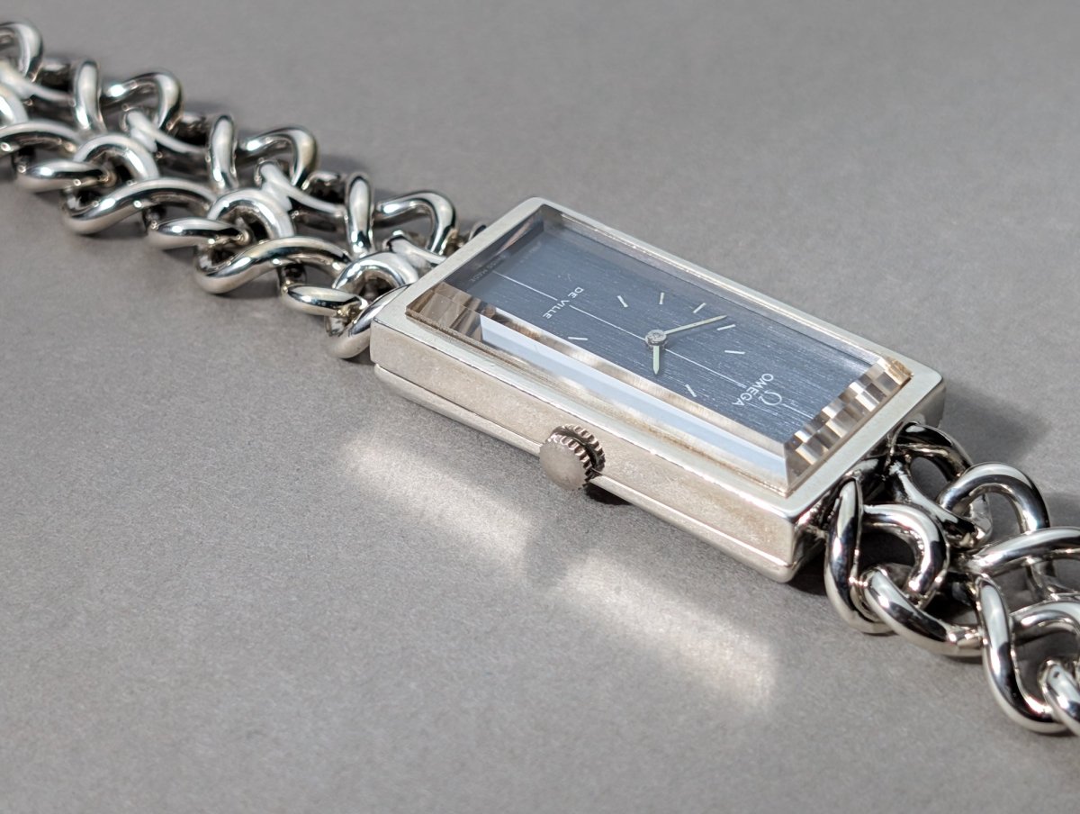 Omega De Ville Ref. 8269 Sterling Silver Wristwatch