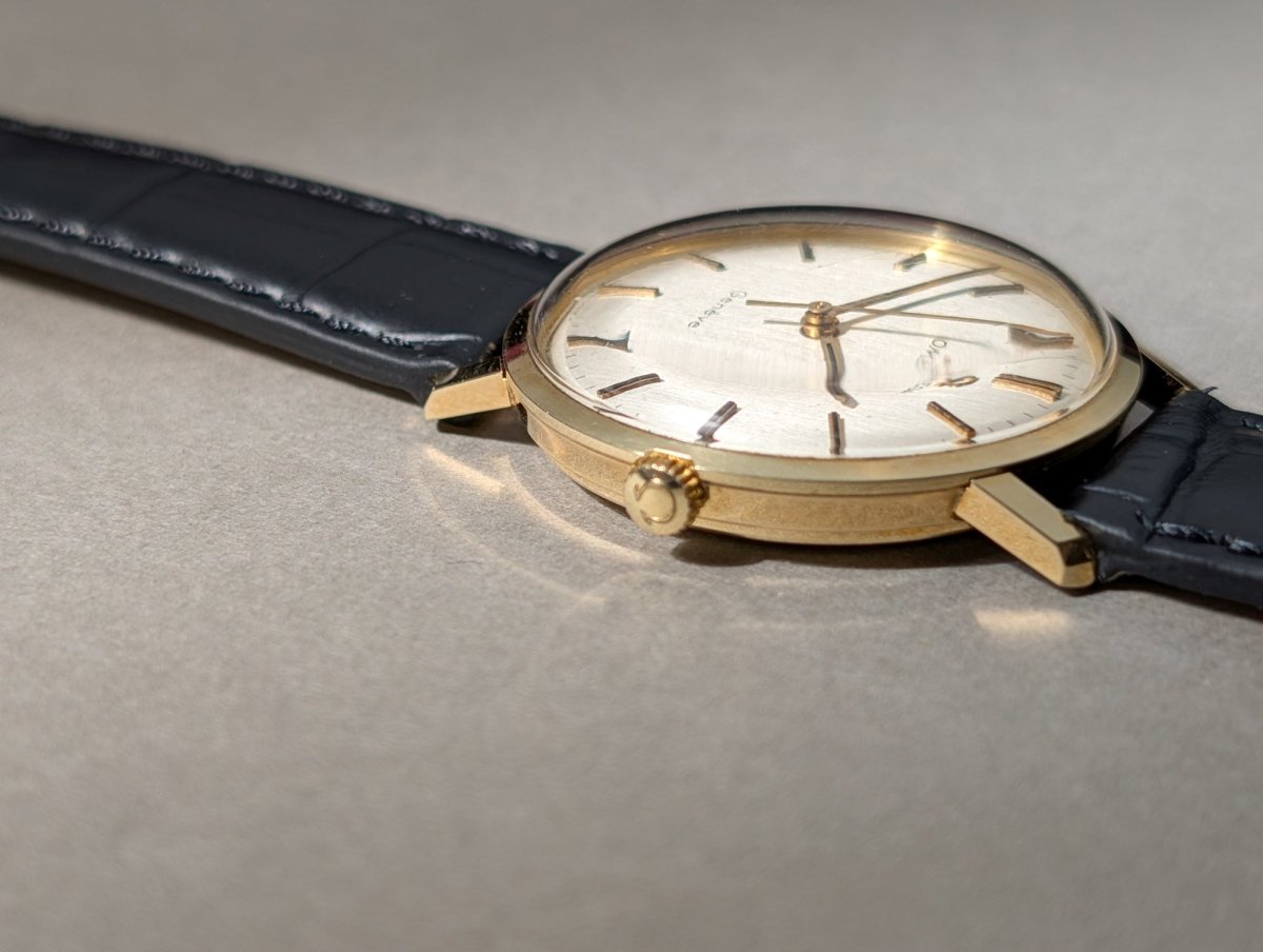 Omega Geneve Ref. 131.7021 14k Gold Caliber 601 Wristwatch