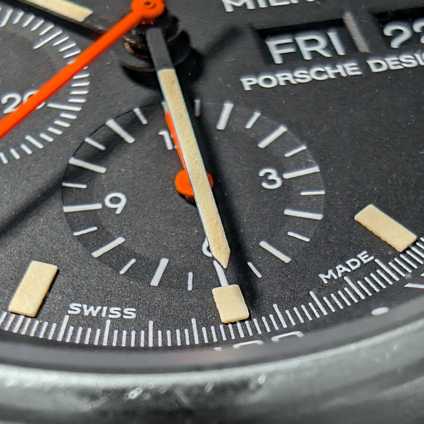 Orfina Porsche Design 7176 3H Grey Wristwatch