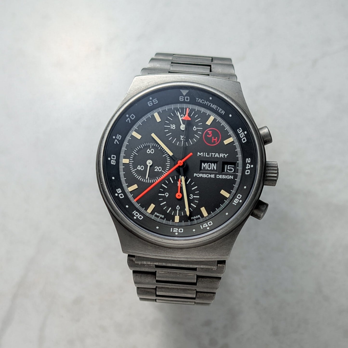 Orfina Porsche Design 7176 3H Grey Wristwatch