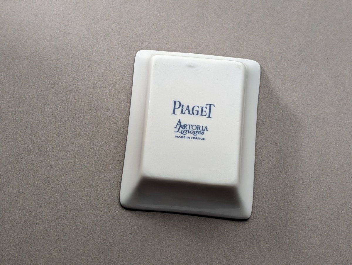 Piaget Artoria Limoges Ceramic Trinket Dish Tray Heart Ring Collectible