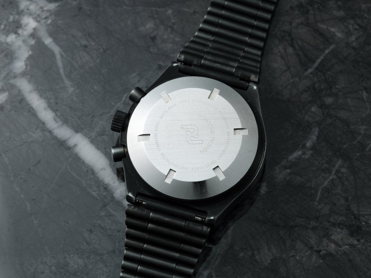 Porsche Design Orfina Chronograph 7176S Black Wristwatch