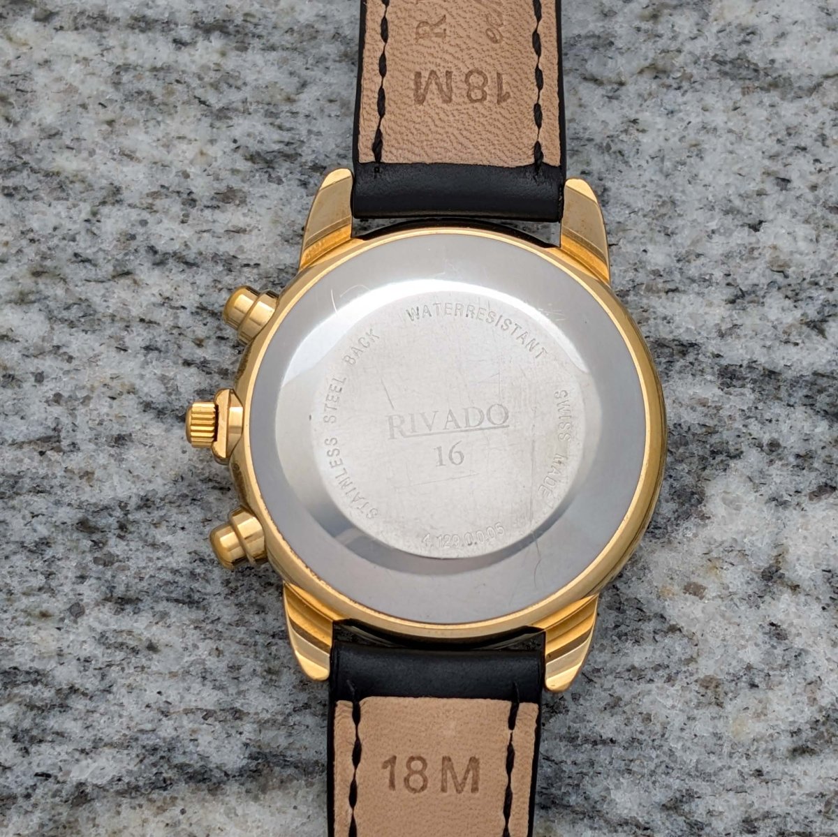 Rivado Chronograph - Valjoux 7750 - Gold