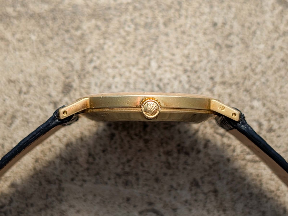 Rolex Cellini 18k Gold Ref. 4112 Caliber 1601