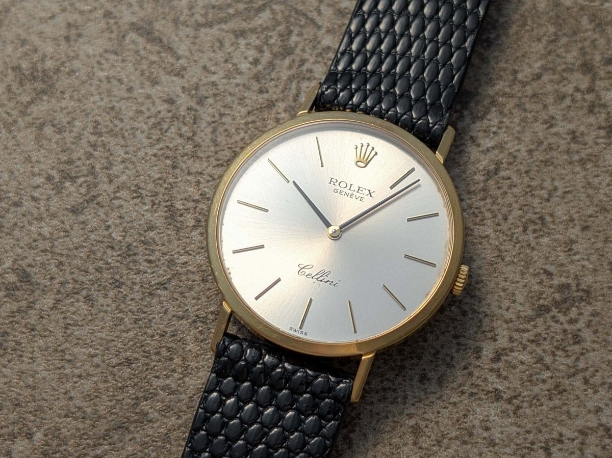 Rolex Cellini 18k Gold Ref. 4112 Caliber 1601