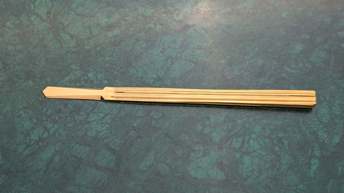 Rolex Letter Opener Gold Plated Collectible