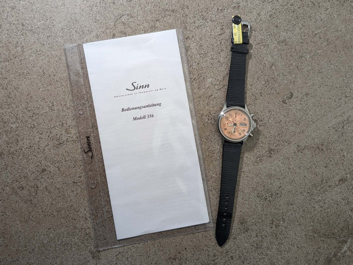 Sinn 356 Flieger Copper / Salmon Dial
