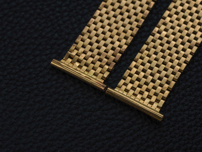 16 17 18 19 20 mm 18k Gold Watch Bracelet Strap / Bracelet