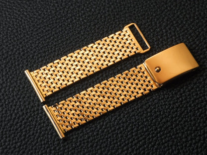 16 17 18 19 20 mm 18k Gold Watch Bracelet