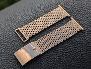 16 17 18 19 20 mm 18k Gold Watch Bracelet