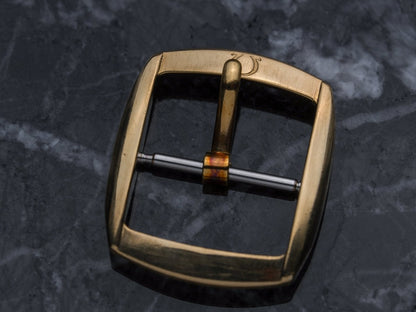 16 mm Omega Pin Buckle 18k Yellow Gold Strap / Bracelet