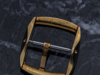 16 mm Omega Pin Buckle 18k Yellow Gold Strap / Bracelet