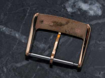 16 mm Pin Buckle 18k Rose Gold Carl F. Bucherer Strap / Bracelet