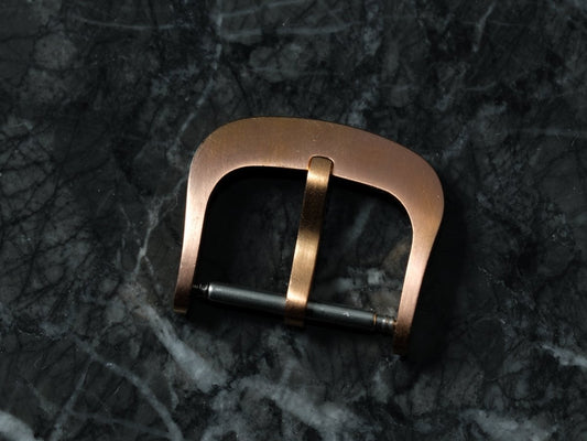 17mm 18mm Pin Buckle 18k Red Gold Bell & Ross Strap / Bracelet