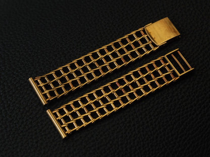 18 mm 18k Gold Watch Bracelet