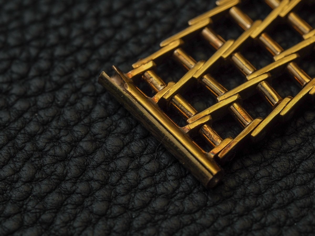18 mm 18k Gold Watch Bracelet
